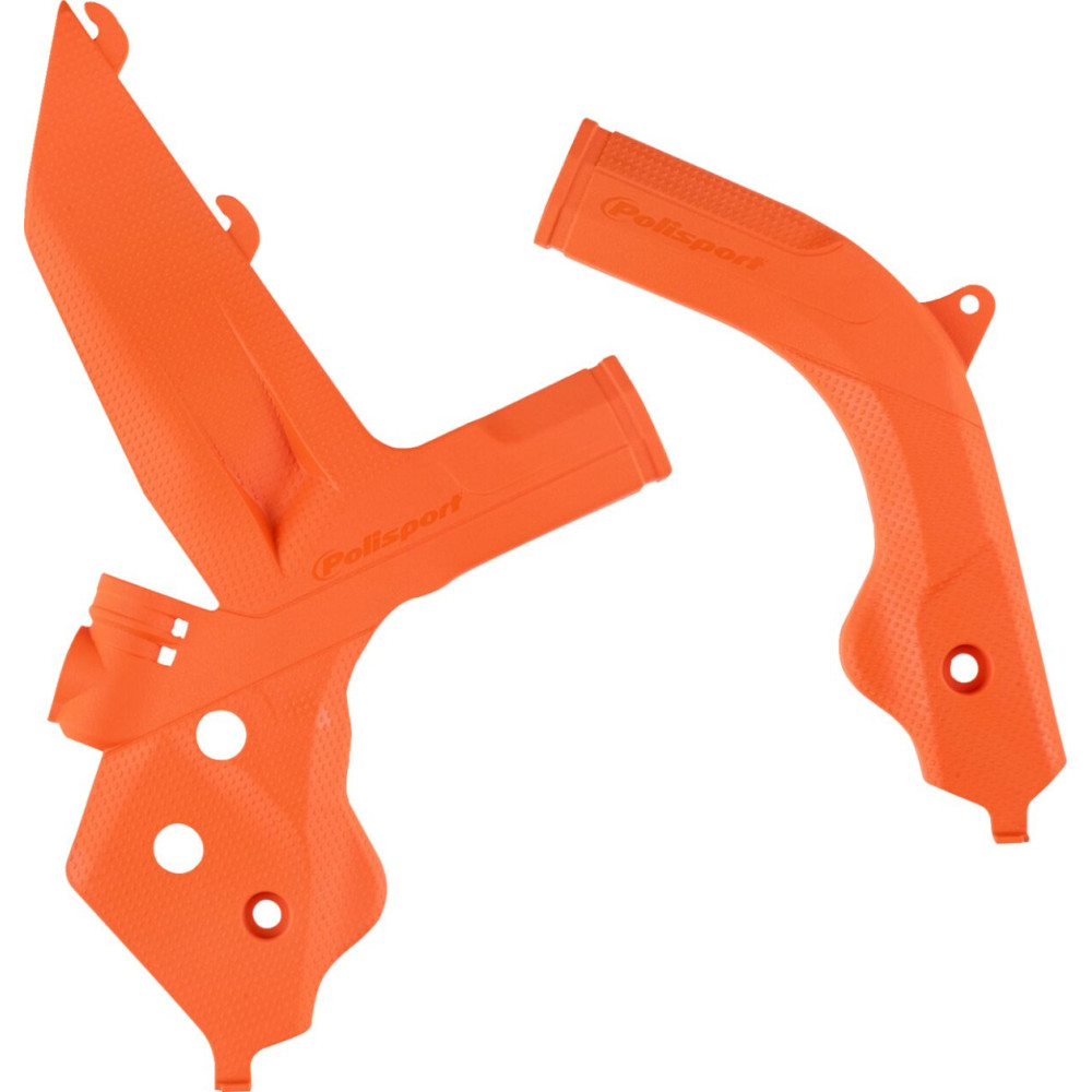 Protection de cadre POLISPORT orange EB Polisport 1 - AVSmoto Racing Parts 