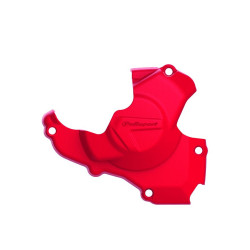 Protection de carter d'allumage POLISPORT rouge Honda CRF450R Polisport 1 - AVSmoto Racing Parts 