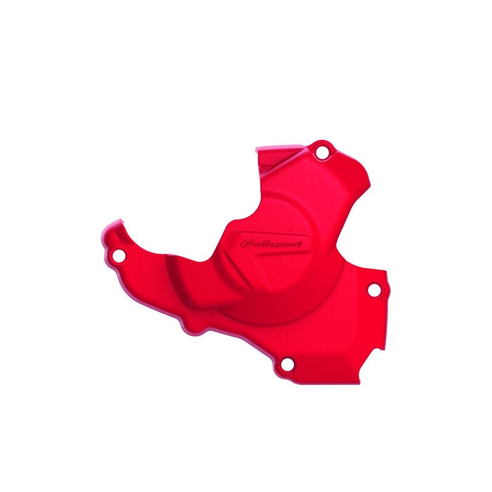 Protection de carter d'allumage POLISPORT rouge Honda CRF450R Polisport 1 - AVSmoto Racing Parts 