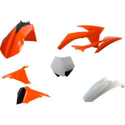 Kit plastique POLISPORT couleur origine KTM