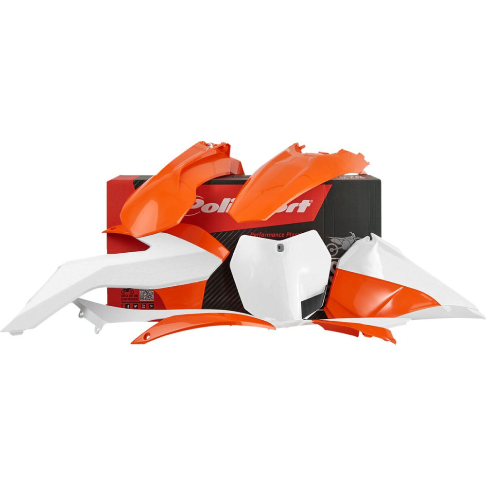 Kit plastique POLISPORT couleur origine (2015) KTM SX-SX-F 125 et +