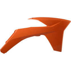 Ouïes de radiateur POLISPORT orange KTM