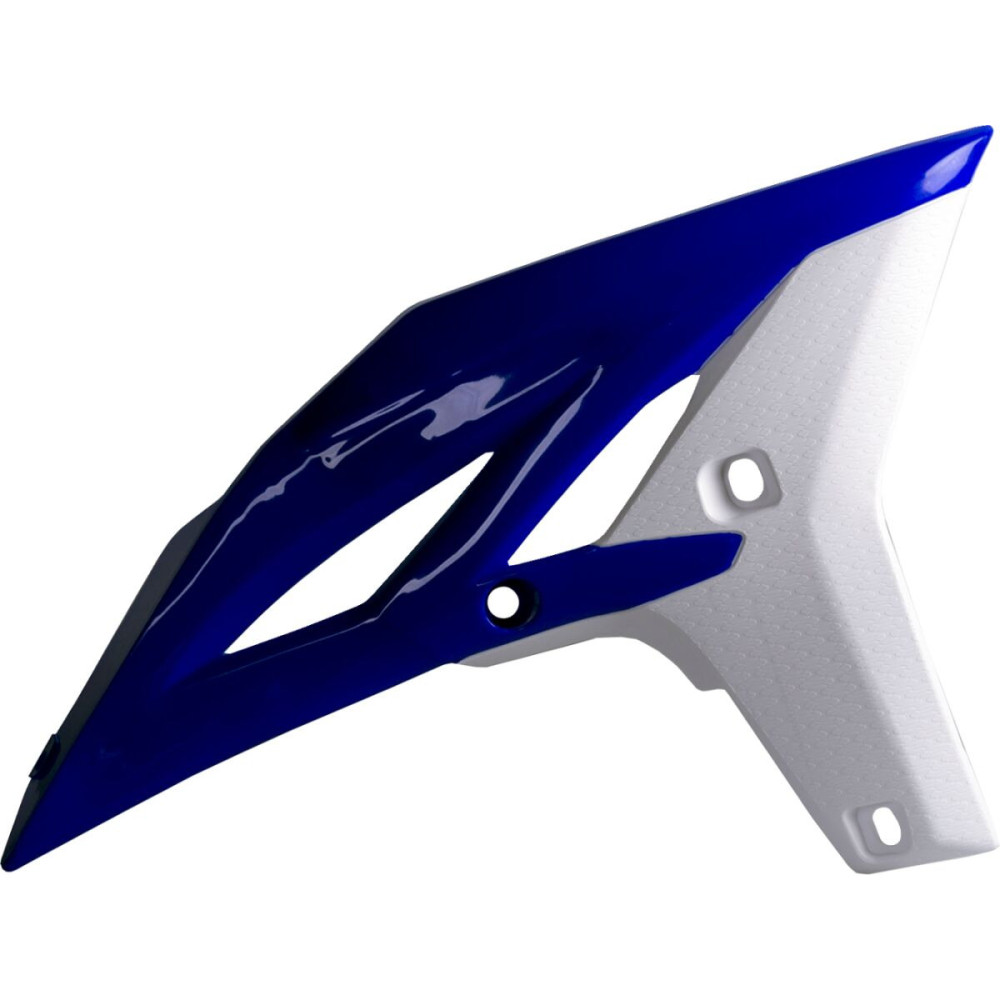 Ouïes de radiateur POLISPORT couleur origine 11-12 bleu/blanc Yamaha YZ250F/WR450F