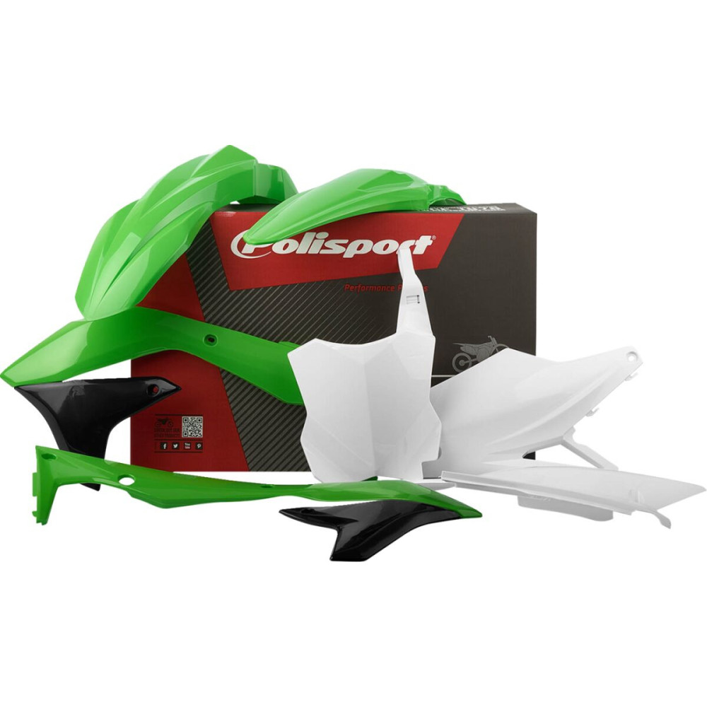 Kit plastique POLISPORT couleur origine (2016) Kawasaki KX450F