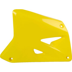 Ouïes de radiateur POLISPORT jaune Suzuki RM85