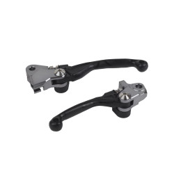 Jeu de leviers POLISPORT Pivor Incassable noir - Honda CRF 250/450