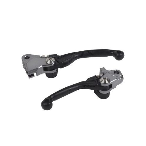 Jeu de leviers POLISPORT Pivor Incassable noir - Husqvarna Polisport 1 - AVSmoto Racing Parts 