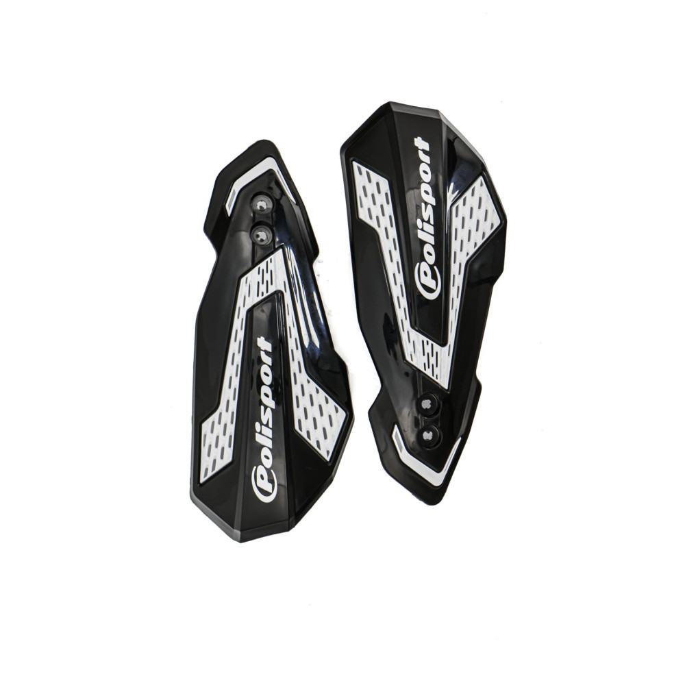 Protège-mains POLISPORT MX Flow noir/blanc Polisport 1 - AVSmoto Racing Parts 