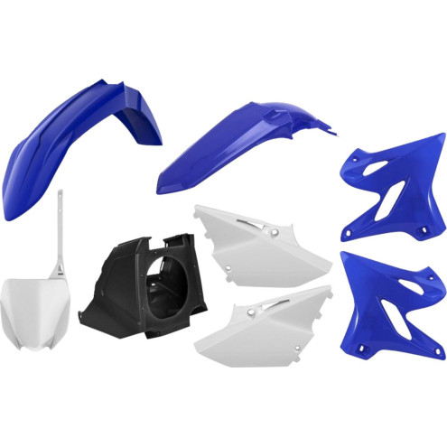 Kit plastique POLISPORT restylé origine Yamaha YZ125/250