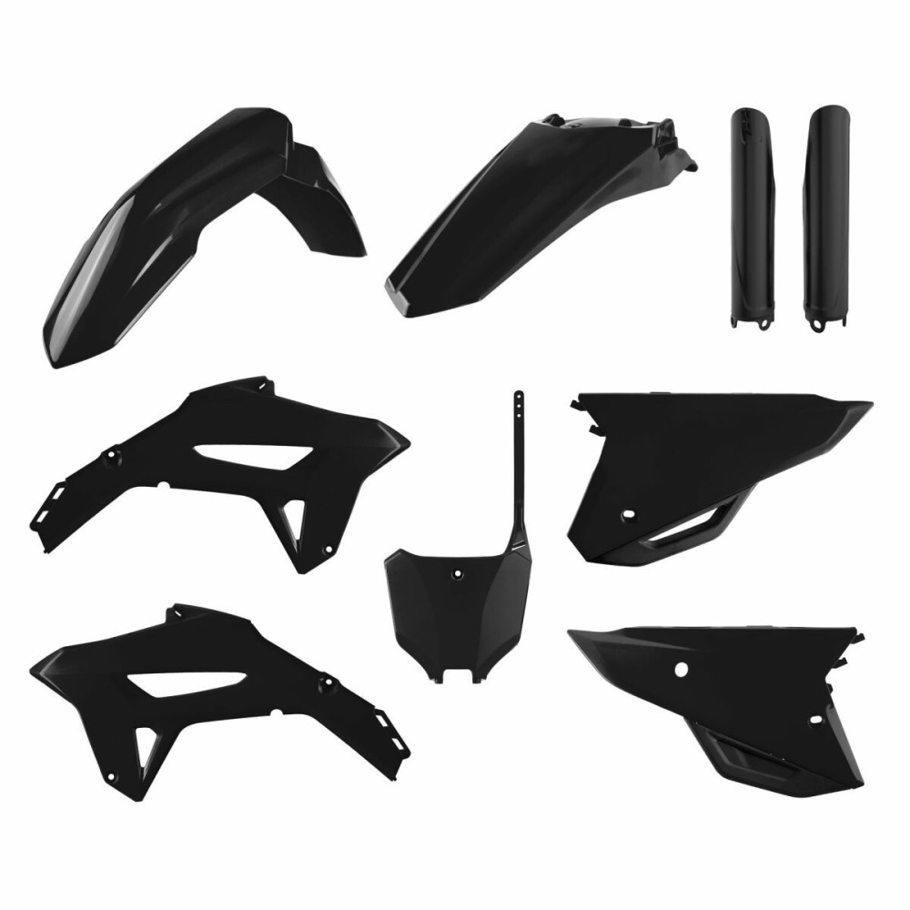 Kit plastiques POLISPORT noir Honda CRF450R