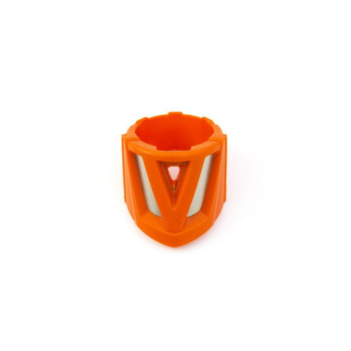 Protection de silencieux POLISPORT courte orange Polisport 1 - AVSmoto Racing Parts 