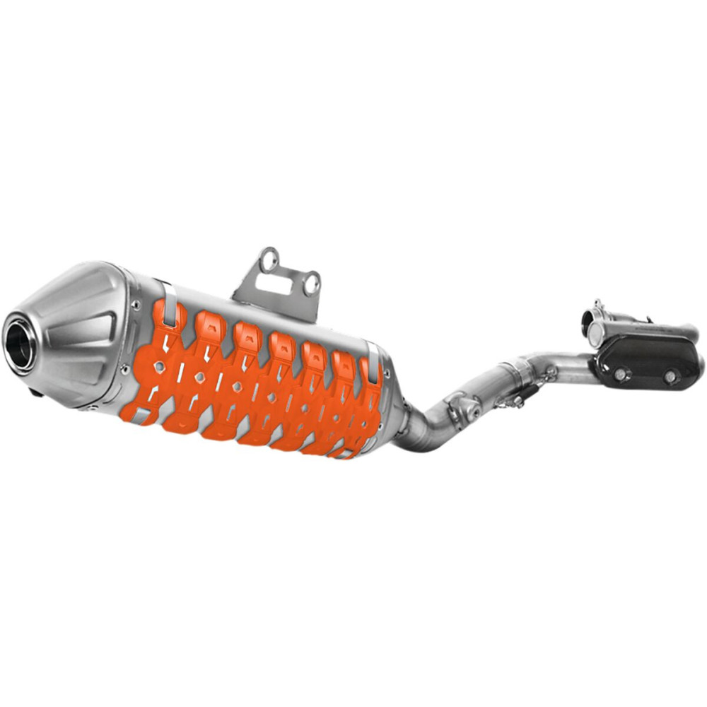 Protection de silencieux POLISPORT Armadillo Extreme orange Polisport 1 - AVSmoto Racing Parts 