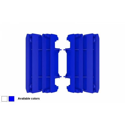 Cache radiateur POLISPORT bleu Yamaha YZ125/250