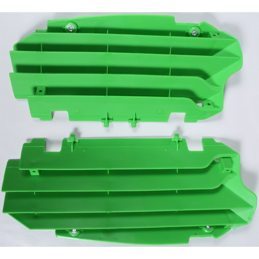 Cache radiateur POLISPORT vert Kawasaki KX450F