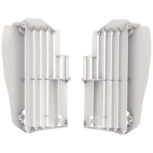 Cache radiateur POLISPORT blanc Yamaha YZ450F