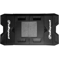 Tapis récupérateur pliable POLISPORT Bike Mat noir Polisport 1 - AVSmoto Racing Parts 