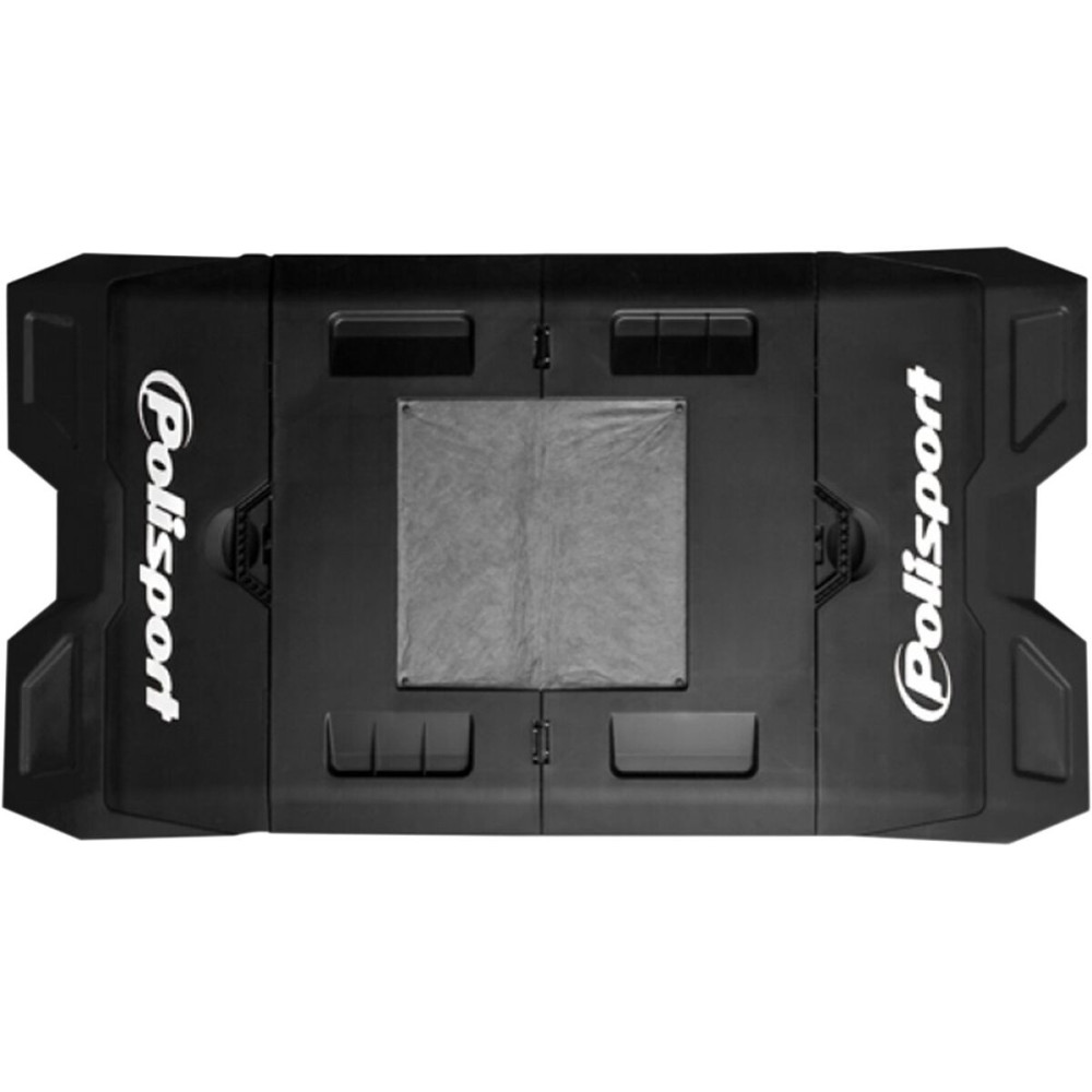 Tapis récupérateur pliable POLISPORT Bike Mat noir Polisport 1 - AVSmoto Racing Parts 