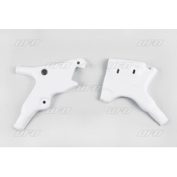 Protège cadre UFO blanc Yamaha YZ125/250 Ufo 1 - AVSmoto Racing Parts 