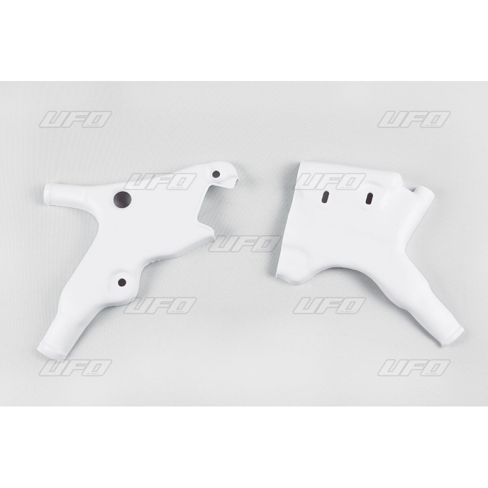 Protège cadre UFO blanc Yamaha YZ125/250 Ufo 1 - AVSmoto Racing Parts 