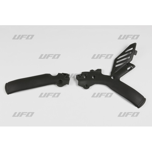 Protège cadre UFO noir KTM Ufo 1 - AVSmoto Racing Parts 