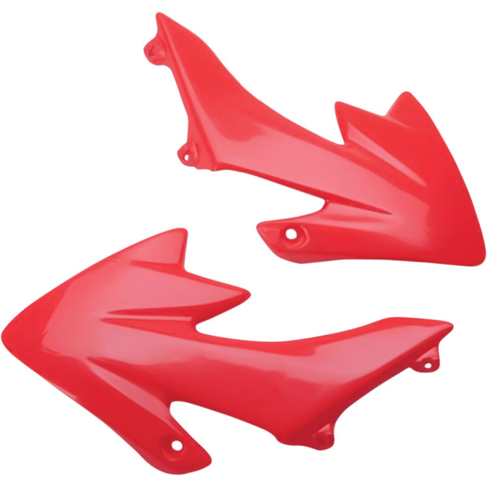 Ouïes de radiateur UFO rouge Honda CRF50F Ufo 1 - AVSmoto Racing Parts 