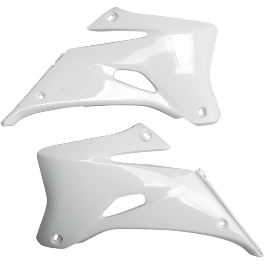 Ouïes de radiateur UFO blanc Yamaha YZ250F/450F Ufo 1 - AVSmoto Racing Parts 