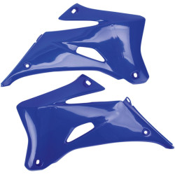 Ouïes de radiateur UFO bleu Reflex Yamaha YZ250F/450F Ufo 1 - AVSmoto Racing Parts 