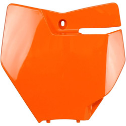 Plaque numéro frontale UFO orange KTM SX125/150 & SX-F Ufo 1 - AVSmoto Racing Parts 