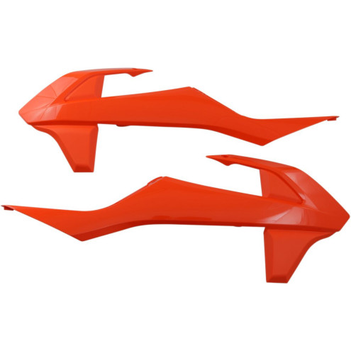 Ouïes de radiateur UFO orange KTM SX85 Ufo 1 - AVSmoto Racing Parts 