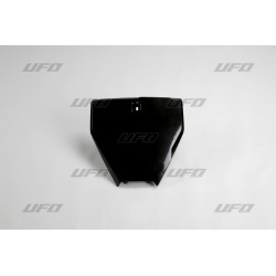 Plaque numéro frontale UFO noir Husqvarna FC Ufo 1 - AVSmoto Racing Parts 