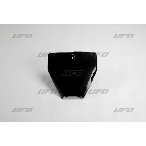 Plaque numéro frontale UFO noir Husqvarna FC Ufo 1 - AVSmoto Racing Parts 