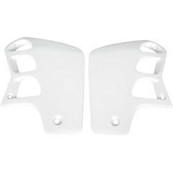 Ouïes de radiateur UFO blanc Honda CR500R Ufo 1 - AVSmoto Racing Parts 