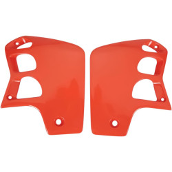 Ouïes de radiateur UFO orange Honda CR500R Ufo 1 - AVSmoto Racing Parts 