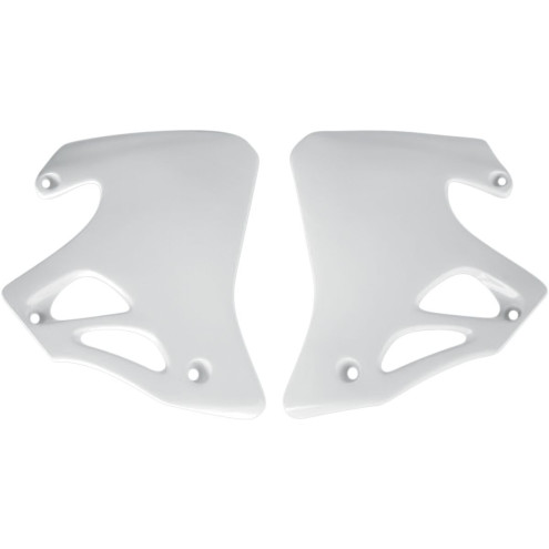 Ouïes de radiateur UFO blanc Honda Ufo 1 - AVSmoto Racing Parts 