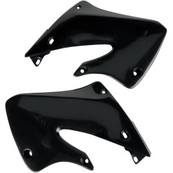 Ouïes de radiateur UFO noir Honda CR125R/250R Ufo 1 - AVSmoto Racing Parts 