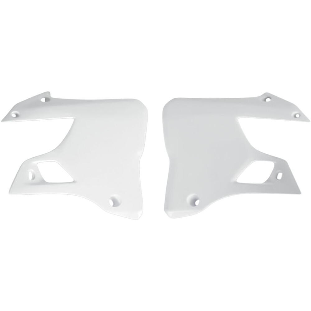 Ouïes de radiateur UFO blanc Yamaha Ufo 1 - AVSmoto Racing Parts 