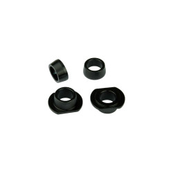 Cônes silent bloc de pontets SCAR - noir SCAR 1 - AVSmoto Racing Parts 