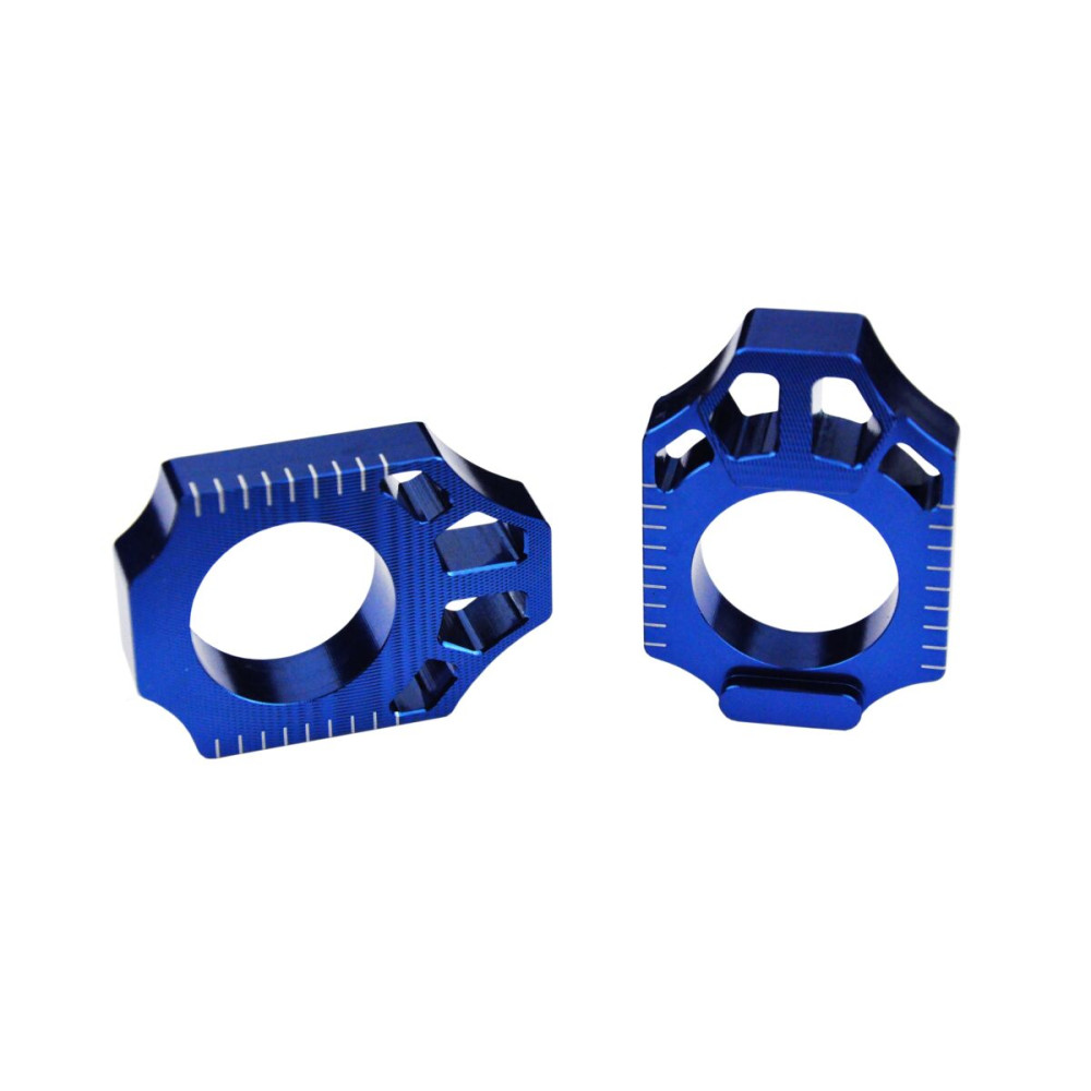 Tendeur de chaîne SCAR bleu SCAR 1 - AVSmoto Racing Parts 