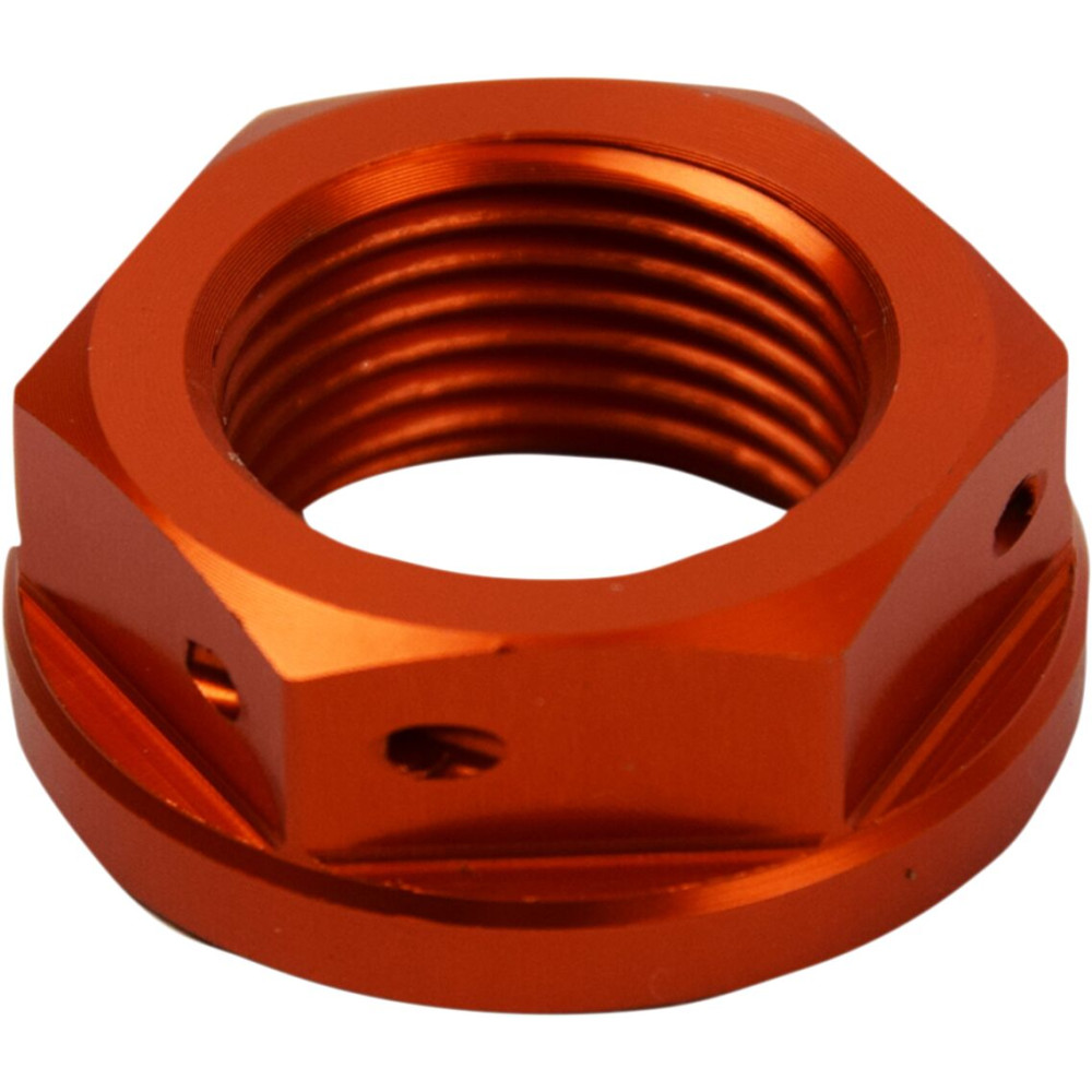 Ecrou de colonne de direction SCAR orange - KTM 85 SX