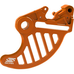 Protège-disque SCAR arrière orange - Gas Gas / Husqvarna / Ktm