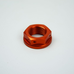 Ecrou de colonne de direction SCAR orange - KTM 85 SX