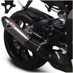 Echappement Termignoni Titane embout carbone, Yamaha R1 2015-19