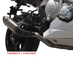 Raccord collecteur Termignoni, intermédiaire non catalysé, Yamaha R1 2015-21