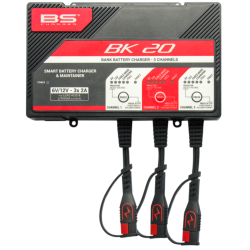 Chargeur de batterie intelligent BS BATTERY BK20 6V/12V 3x2A