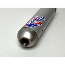 Silencieux Scalvini Racing alu embout inox Aprilia RS 125 94-12