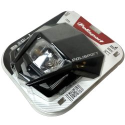 Plaque phare Polisport LMX noir - Enduro / Supermotard