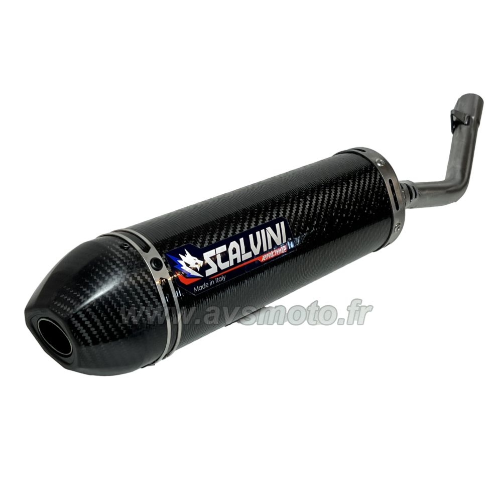 Silencieux Scalvini Racing full carbone Husqvarna TE 125 2014-16