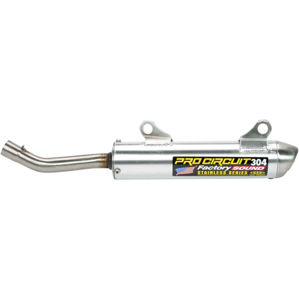 Silencieux PRO CIRCUIT 304 alu brossé Honda CR250R 2000-01