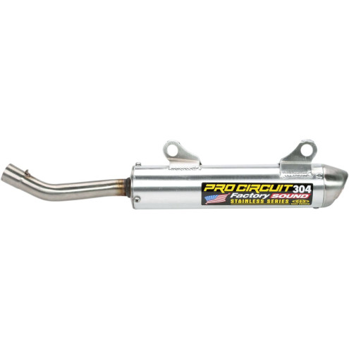 Silencieux PRO CIRCUIT 304 alu brossé Honda CR250R 2000-01