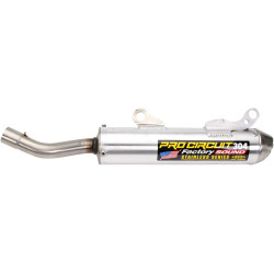 Silencieux PRO CIRCUIT 304 alu brossé Honda CR250R 2002-03